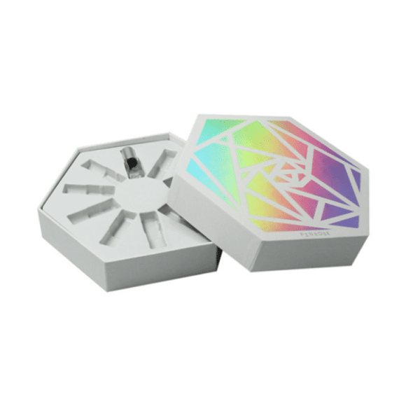 Sustainable Hexagon Cosmetic Boxes