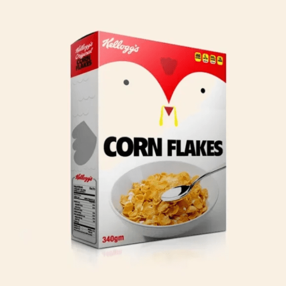 Cornflakes boxes