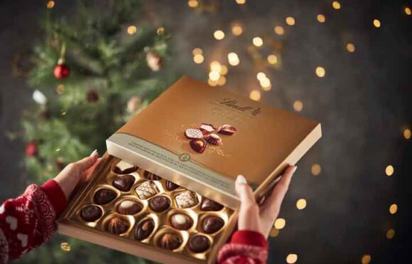 Christmas chocolate boxes