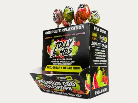 CBD lollipop boxes